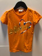 Oranje shirt Koningsdag/EK - Maat 122/128, Kinderen en Baby's, Kinderkleding | Maat 122, Ophalen of Verzenden, Zo goed als nieuw