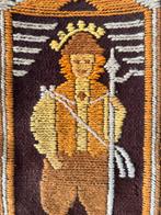 Pools wandkleed met figuur (kelim), Minder dan 50 cm, 50 tot 100 cm, Wit, Ophalen of Verzenden