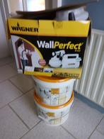 Muurverf om te spuiten en Wagner muurverfspuit., Ophalen, Zo goed als nieuw, Verfspuit of Verfpomp