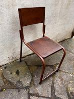 Stoere stoelen, industriële stijl, Huis en Inrichting, Stoelen, Ophalen, Gebruikt, Overige kleuren, Vier