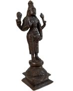 Antiek bronzen beeld van Lakshmi, Huis en Inrichting, Woonaccessoires | Boeddhabeelden, Ophalen of Verzenden, Gebruikt