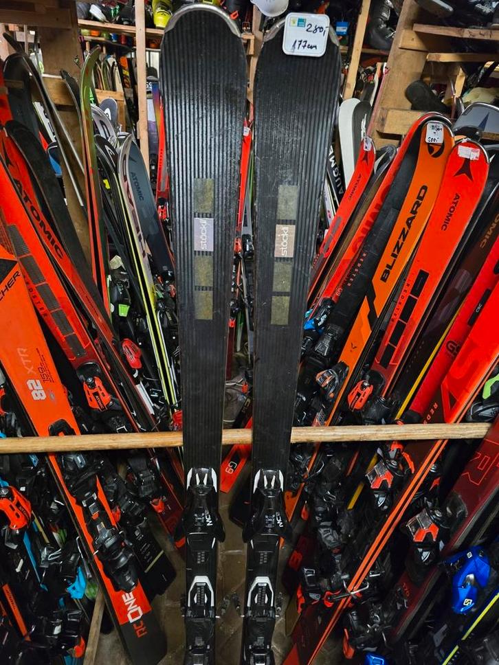 177cm STOCKLI O TREE SWISS ALL ROUND SKIS VOOR KENNERS, Sport en Fitness, Skiën en Langlaufen, Zo goed als nieuw, Ski's, Skiën