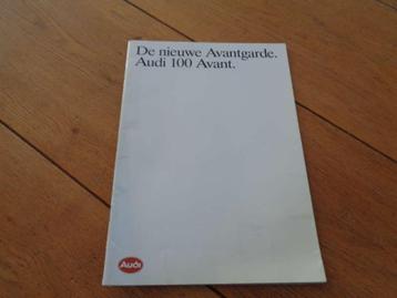 Audi 100 Avant - Folder Brochure Nederlands - Druk 1983 beschikbaar voor biedingen