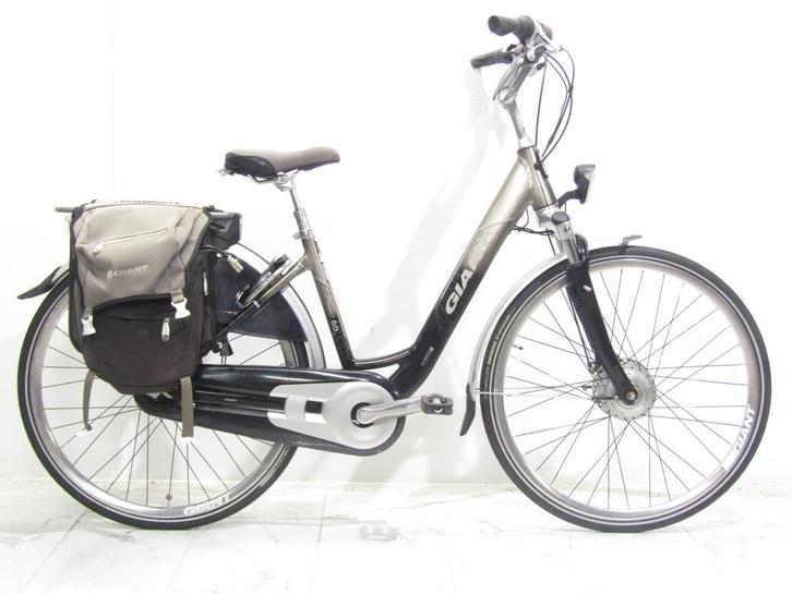 Giant Twist zwart dames 50cm 28inch, Fietsen en Brommers, Elektrische fietsen, Gebruikt, Giant, 47 tot 51 cm
