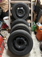 Peugeot 5008 set velgen met winterbanden 16", Auto-onderdelen, Banden en Velgen, Ophalen, Velg(en), 16 inch, Winterbanden