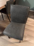 6 stoere Lijn M eettafelstoelen, Ophalen, Overige materialen, Zo goed als nieuw, Grijs