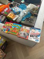Kaartspellen Pakket: Uno, Beverbende, Jatten, Monopoly Deal, Een of twee spelers, Ophalen of Verzenden, Gebruikt, Reisspel