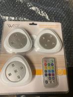 Draadloze LED Lampen met Afstandsbediening - Nieuw, Ophalen of Verzenden, Nieuw, Kunststof, Minder dan 50 cm