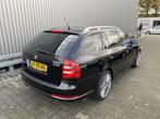 Skoda Octavia Combi 2.0 TFSI RS Half Leer, Clima, Stoelvw, C, Auto's, Skoda, 4 cilinders, 1984 cc, Leder en Stof, Zwart