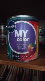 Verf sea green/zee groen 2,5 liter nieuwe pot, Ophalen of Verzenden, Nieuw, Groen