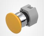 EAO 704.071.4 / 704.901.2 Mushroom pushbutton / switching el, Eao, Verzenden, Nieuw, Eao HO