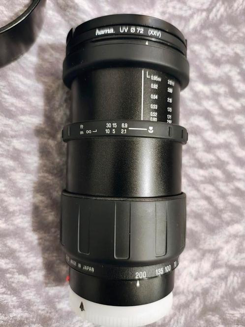 Tamron 28-200mm 3.8-5.6 a-mount met 72 mm uv filter, Audio, Tv en Foto, Fotografie | Lenzen en Objectieven, Gebruikt, Telelens