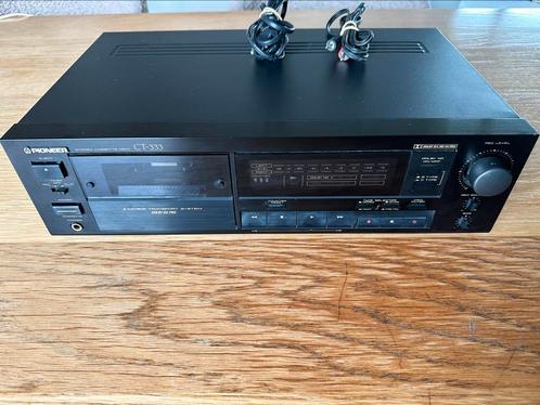 PIONEER STEREO CASSETTE DECK CT-333-2MOTOR TRANSPORT SYSTEM, Audio, Tv en Foto, Cassettedecks, Ophalen of Verzenden