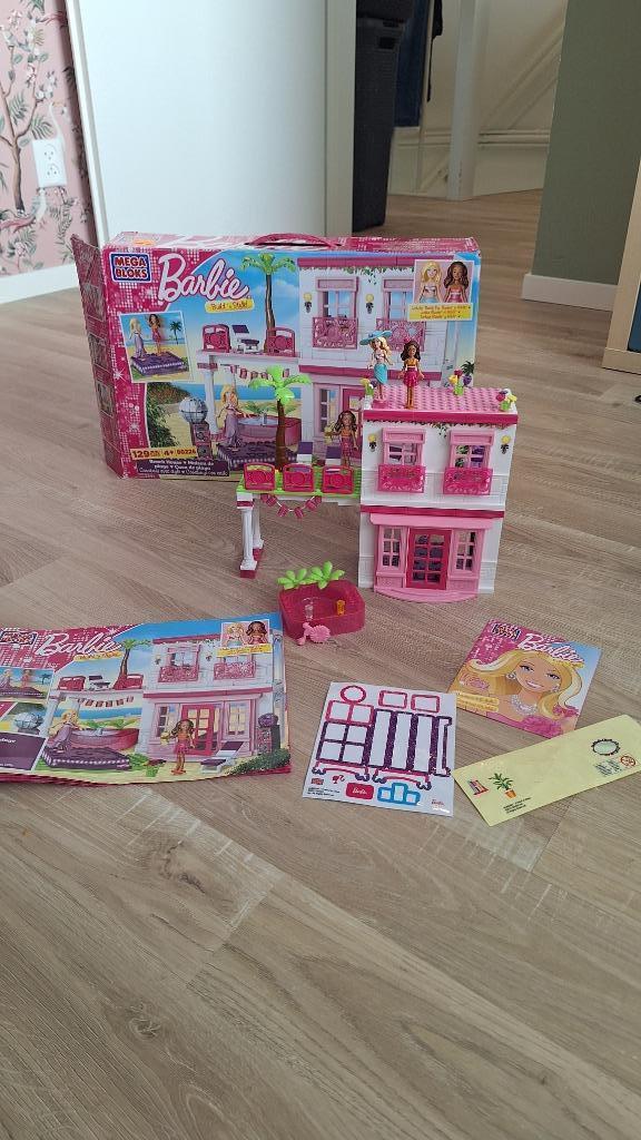Megablocks Barbie 80226, Kinderen en Baby's, Speelgoed | Bouwstenen, Zo goed als nieuw, Megabloks, Ophalen