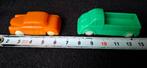 Vintage Speelgoed Autootjes - Oranje & Groen, Ophalen of Verzenden, Gebruikt