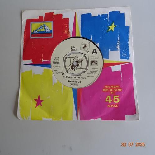 The Move - Flowers In The Rain/Blackberry Way, Cd's en Dvd's, Vinyl Singles, Gebruikt, Single, Pop, 7 inch, Verzenden