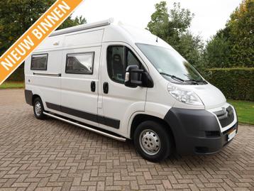Citroën Jumper met lengtebed en o.a. zonnepaneel en beschikbaar voor biedingen