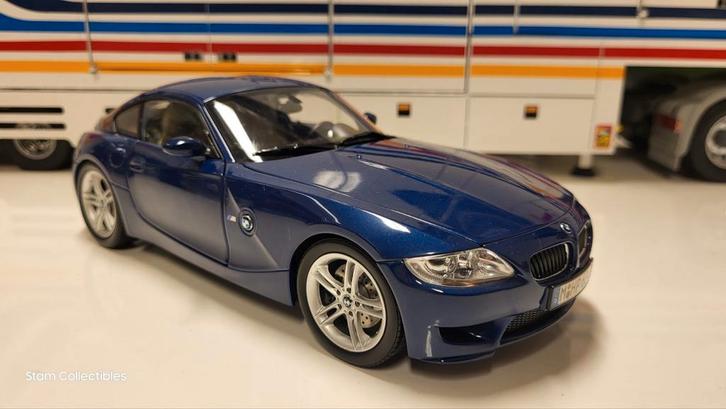 Kyosho BMW Z4 M Coupe E86 Blue, Hobby en Vrije tijd, Modelauto's | 1:18, Zo goed als nieuw, Auto, Kyosho, Ophalen of Verzenden