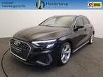 Audi A3 Sportback 35 TFSI 150pk S-Line S-Tronic Virtual cock, Auto's, 12 maanden, Stof, 4 cilinders, Zwart