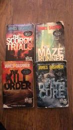 The Maze Runner - deel 1 t/m 4, Boeken, Ophalen of Verzenden, Gelezen