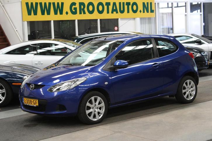 Mazda 2 1.3 S-VT Exclusive Airco, Stuurbekrachtiging, Auto's, Mazda, Bedrijf, Te koop, ABS, Airbags, Airconditioning, Centrale vergrendeling