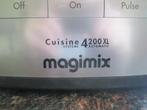 Magimix 4200XL Foodprocessor, Witgoed en Apparatuur, Keukenmixers, 1 tot 2 liter, 3 snelheden of meer, Ophalen of Verzenden, Zo goed als nieuw