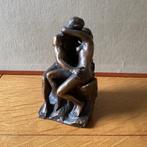 BRONZEN reproductie (de kus) van Auguste Rodin 11 H voor 17€, Antiek en Kunst, Ophalen of Verzenden