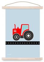 Kinderposter Poster Tractor A3 Designed4kids, Ophalen of Verzenden, Nieuw, Wanddecoratie