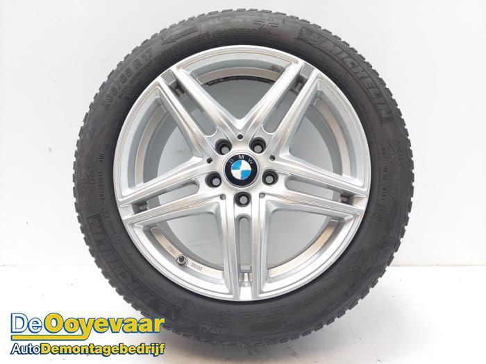 Velg + Band van een BMW 2-Serie (2-Serie 14-), Auto-onderdelen, Banden en Velgen, Personenwagen, Gebruikt, 3 maanden garantie