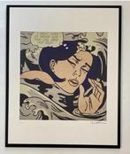 Roy Lichtenstein : lithografie met certificaat, Antiek en Kunst, Kunst | Litho's en Zeefdrukken, Ophalen of Verzenden