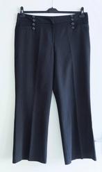 Papaya zwarte broek wijde pijpen en knopen maat 48, Zwart, Maat 46/48 (XL) of groter, Nieuw, Ophalen of Verzenden