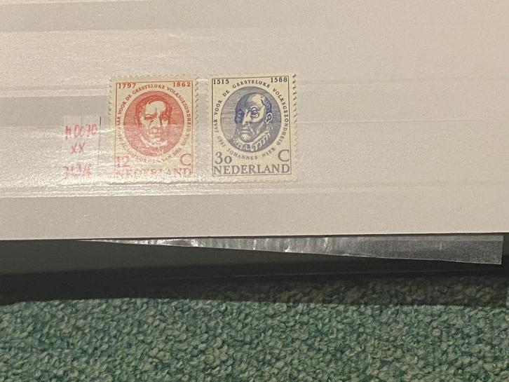 Postzegels Nederland 1960 Gezondheid NVPH 743-744, Postzegels en Munten, Postzegels | Nederland, Postfris, Na 1940, Verzenden