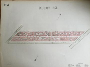 AMSTERDAM, Jordaan Egelantierstraat e.o., 1876. beschikbaar voor biedingen