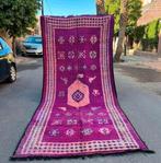 Beni mguild tapijt, marokkaans vloerkleed paarse 350x155 cm, Huis en Inrichting, Ophalen of Verzenden, Nieuw, Rechthoekig, 200 cm of meer