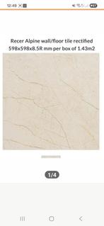 Tegels voor badkamer of woonkamer - Recer Alpine, Doe-het-zelf en Verbouw, Tegels, Ophalen, 60 cm of meer, Minder dan 20 cm, Zo goed als nieuw