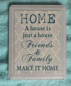 Van hout een tekst bord, Huis en Inrichting, Woonaccessoires | Tekstborden en Spreuken, Ophalen of Verzenden