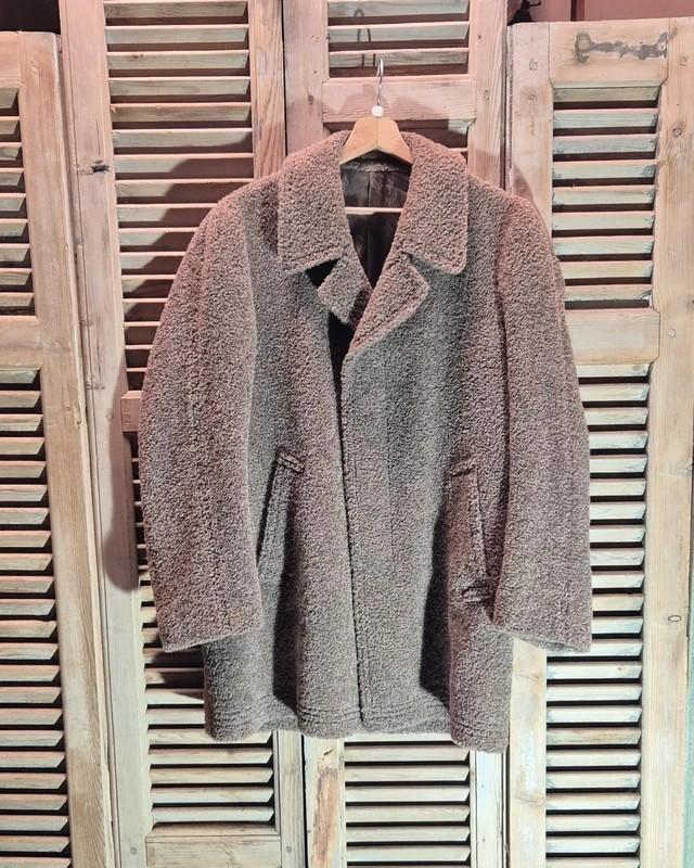 heren jas alpaca, Kleding | Heren, Jassen | Winter, Gedragen, Overige maten, Bruin, Ophalen of Verzenden