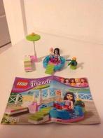 Lego Friends, Emma's zwembadje, Kinderen en Baby's, Speelgoed | Duplo en Lego, Ophalen of Verzenden, Zo goed als nieuw, Complete set
