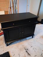 Mooi zwart kastje met lade, Ophalen of Verzenden, Gebruikt