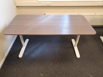 Bureau bekant ikea 160x80 hoogte verstelbaar
