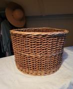 Nieuwe rieten mand, plantenmand,, Ophalen of Verzenden, Nieuw, Rond, Riet