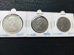 3 Canadese munten in prima staat, Ophalen of Verzenden