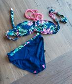 Bikini blauw roze groen 36 strandbikini beach damesbikini S, Overige kleuren, Ophalen of Verzenden, Zo goed als nieuw, Bikini