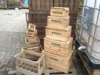 Zeer mooie houten kisten , Whisky kisten , veilingkisten, Ophalen, Zo goed als nieuw