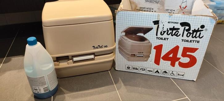 Camping Toilet WC Thetford Porta Potti - Schoon, Caravans en Kamperen, Kampeeraccessoires, Gebruikt, Ophalen