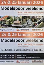 Modelspoor weekend in ewijk, Ophalen of Verzenden, Gelijkstroom of Wisselstroom, Boek, Tijdschrift of Catalogus, Overige merken