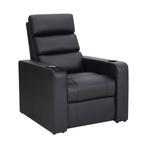 Zeer luxe relaxfauteuil bioscoopstoel, Huis en Inrichting, Fauteuils, Ophalen, Zo goed als nieuw, 75 tot 100 cm, Leer
