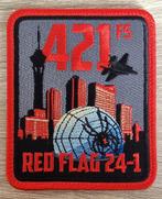 421st FS Red Flag 2024-1, Verzamelen, Militaria | Algemeen, Embleem of Badge, Amerika, Luchtmacht, Ophalen of Verzenden