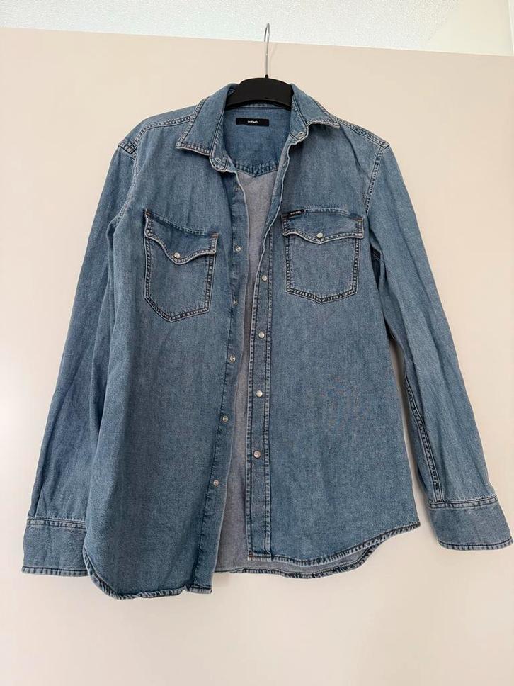 Diesel spijkerblouse - Maat L - zo goed als nieuw, Kleding | Dames, Blouses en Tunieken, Zo goed als nieuw, Maat 38/40 (M), Blauw