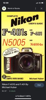 Nikon F-401s analoge spiegelreflex-camera, Spiegelreflex, Gebruikt, Ophalen of Verzenden, Nikon